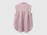 100% linen sleeveless blouse - ucb_image_BS