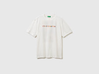 T-shirt relaxed fit com estampa à frente e atrás - ucb_image_FS