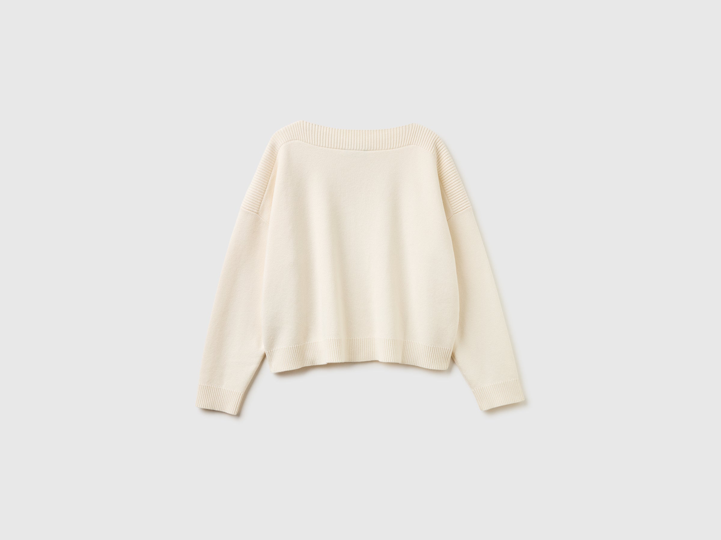 Boxy fit jacquard sweater - ucb_image_BS