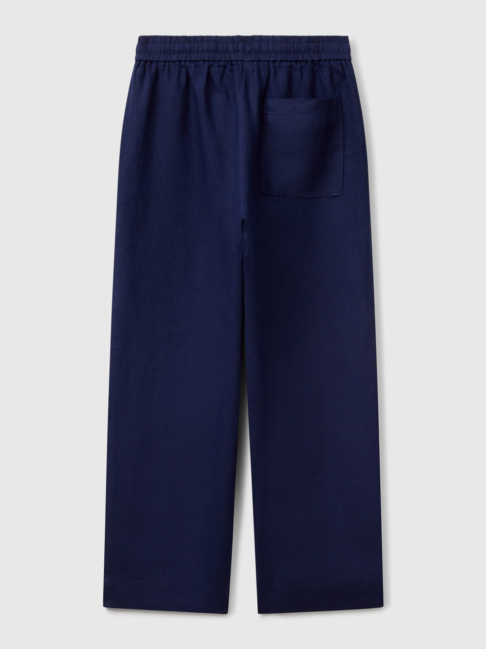 Trousers in pure linen with elastic - ucb_image_BS