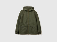 Short jacket in faded cotton - ucb_image_FS