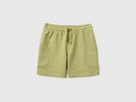 Cargo Bermuda shorts with drawstring - ucb_image_FS