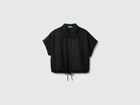 Camisa cropped com cordão de ajuste - ucb_image_FS