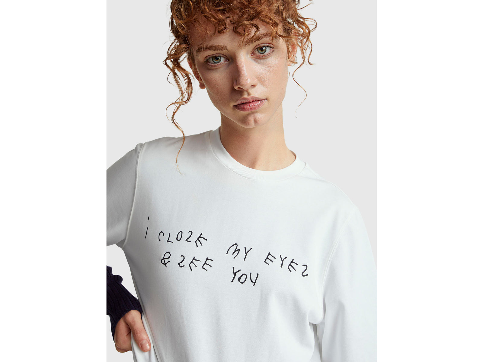 White t-shirt with Coco Capitán print