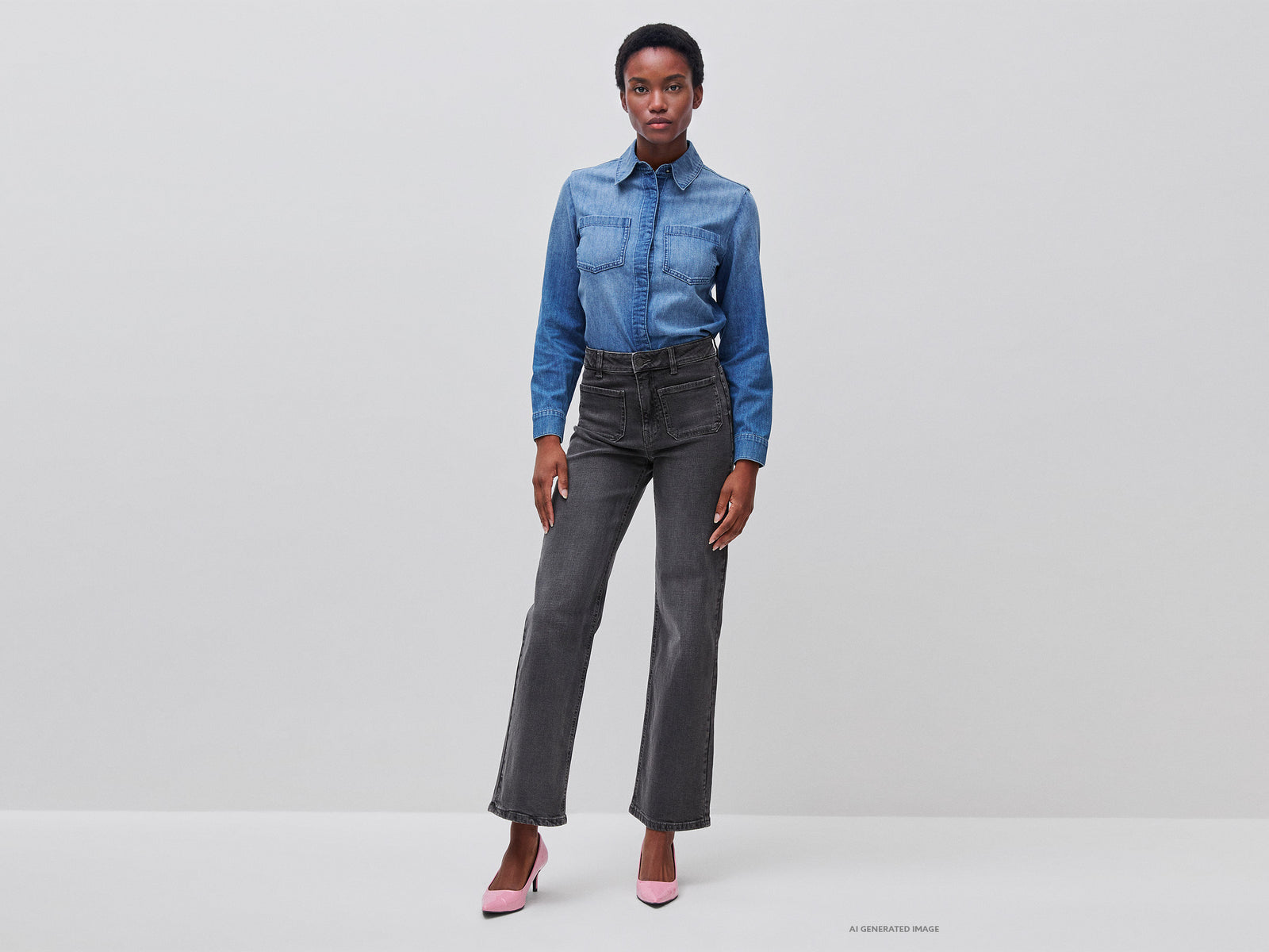 Straight-fit jeans
