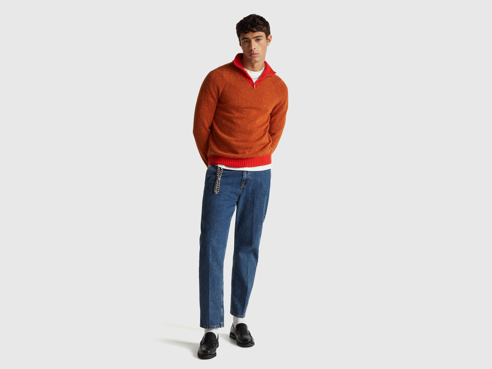 Stranger Things mock neck sweater