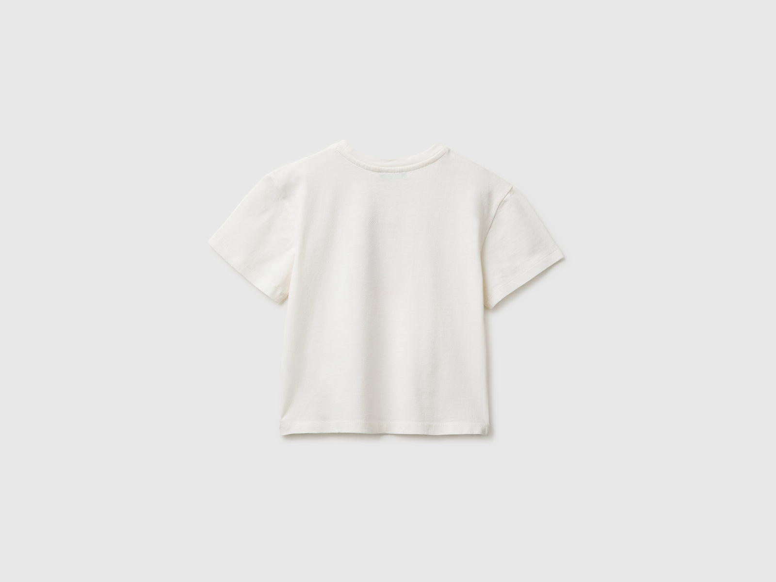 T-shirt with gingham patch - ucb_image_BS