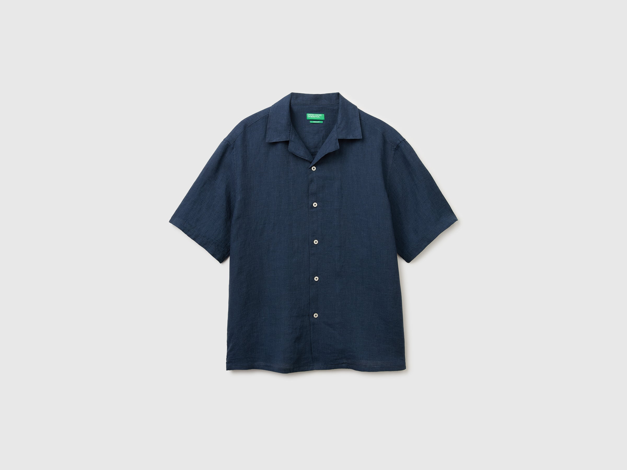 100% linen short-sleeved shirt - ucb_image_FS