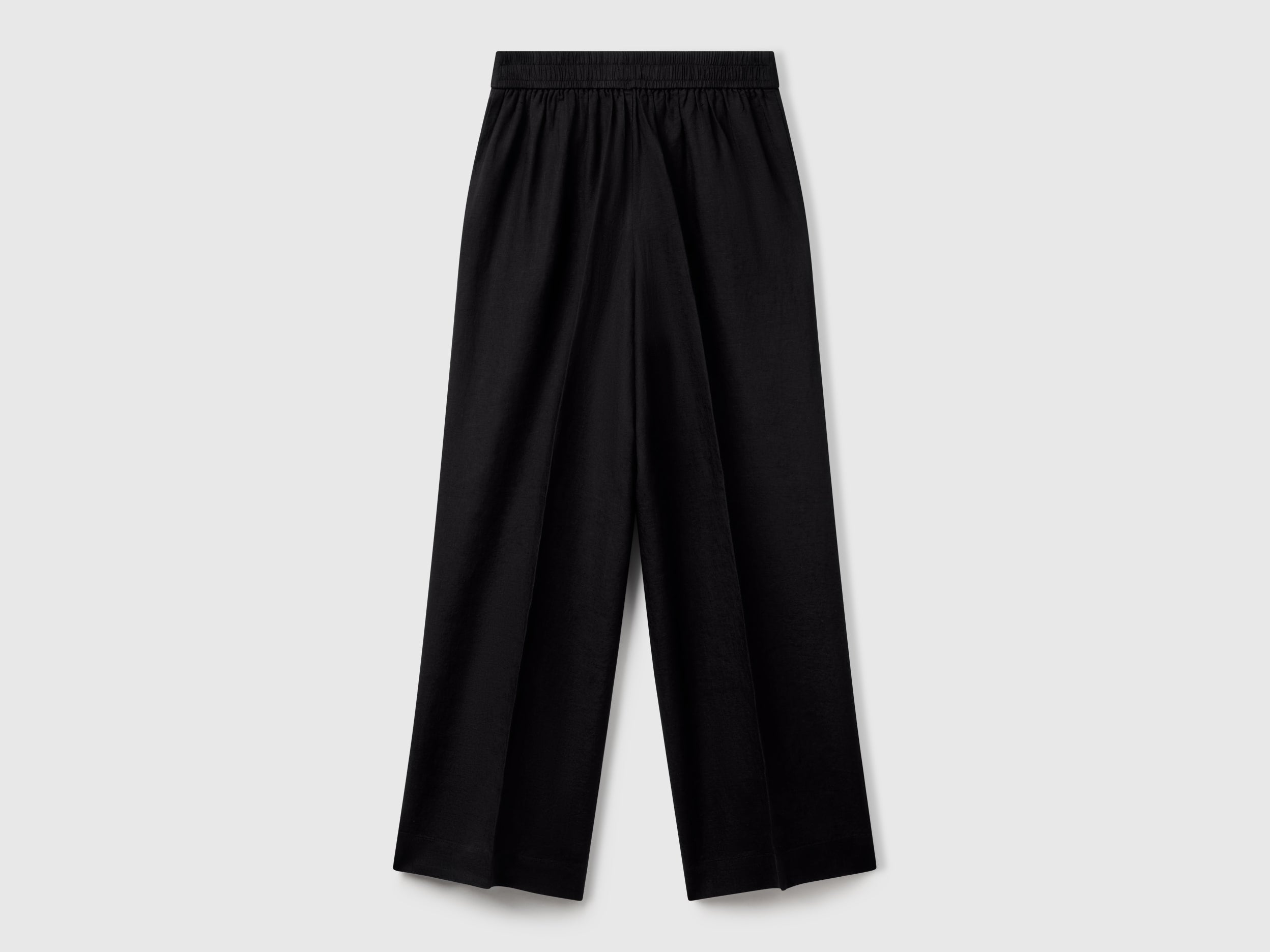 Palazzo trousers in 100% linen - ucb_image_BS
