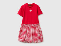 Dress with gingham skirt - ucb_image_FS