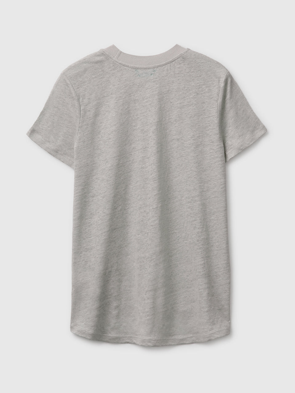Crew neck T-shirt in pure linen - ucb_image_BS
