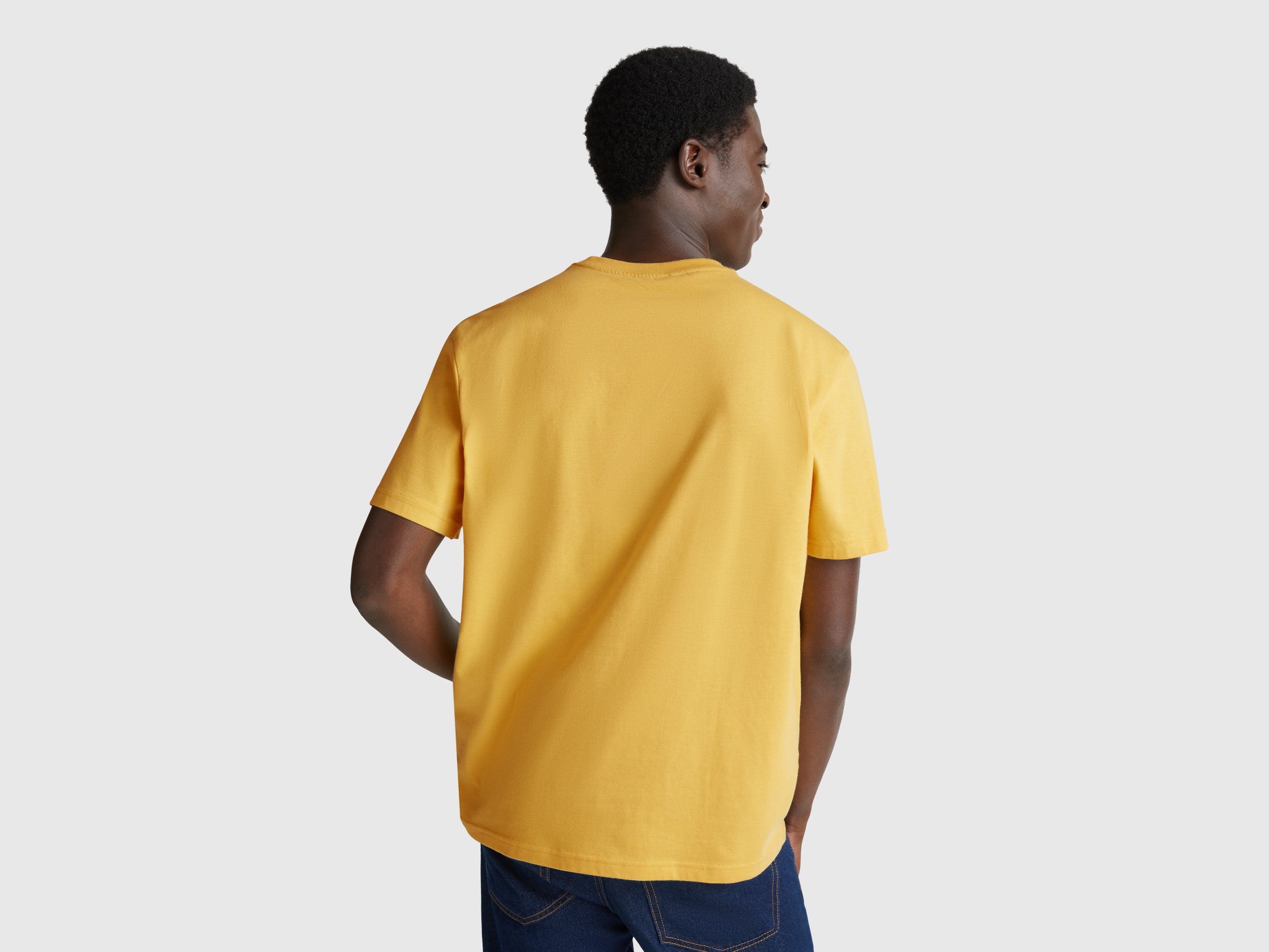 T-shirt básica de algodão  - ucb_image_B