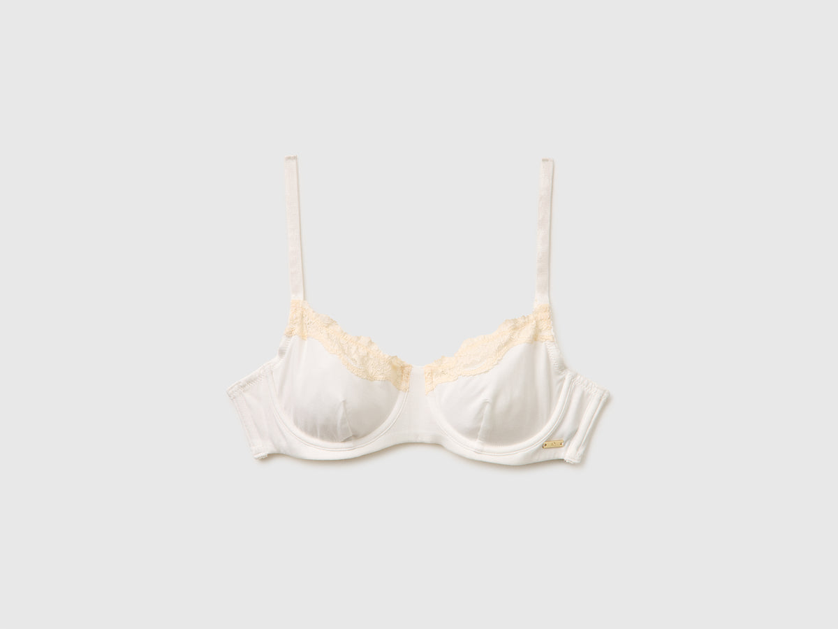 Silk blend bra with lace - ucb_image_FS
