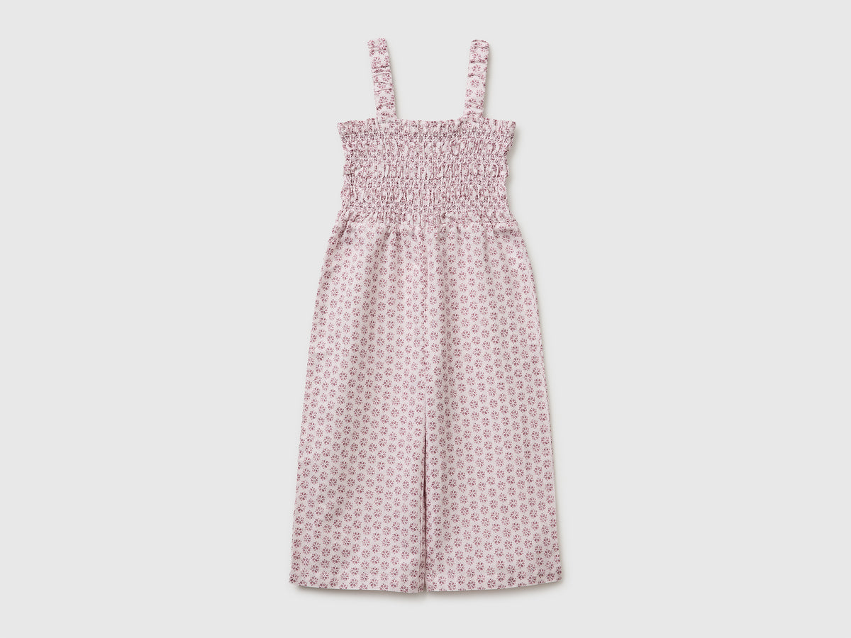 Floral linen blend jumpsuit - ucb_image_FS