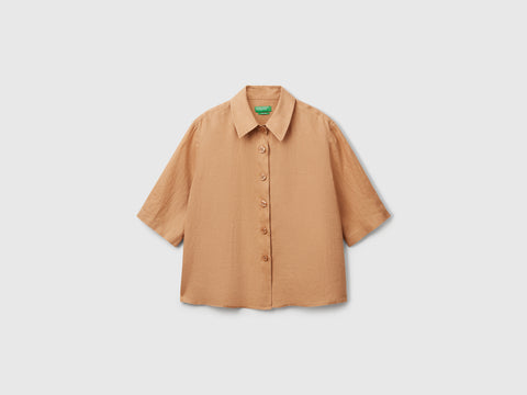 Camisa curta em puro linho - ucb_image_FS
