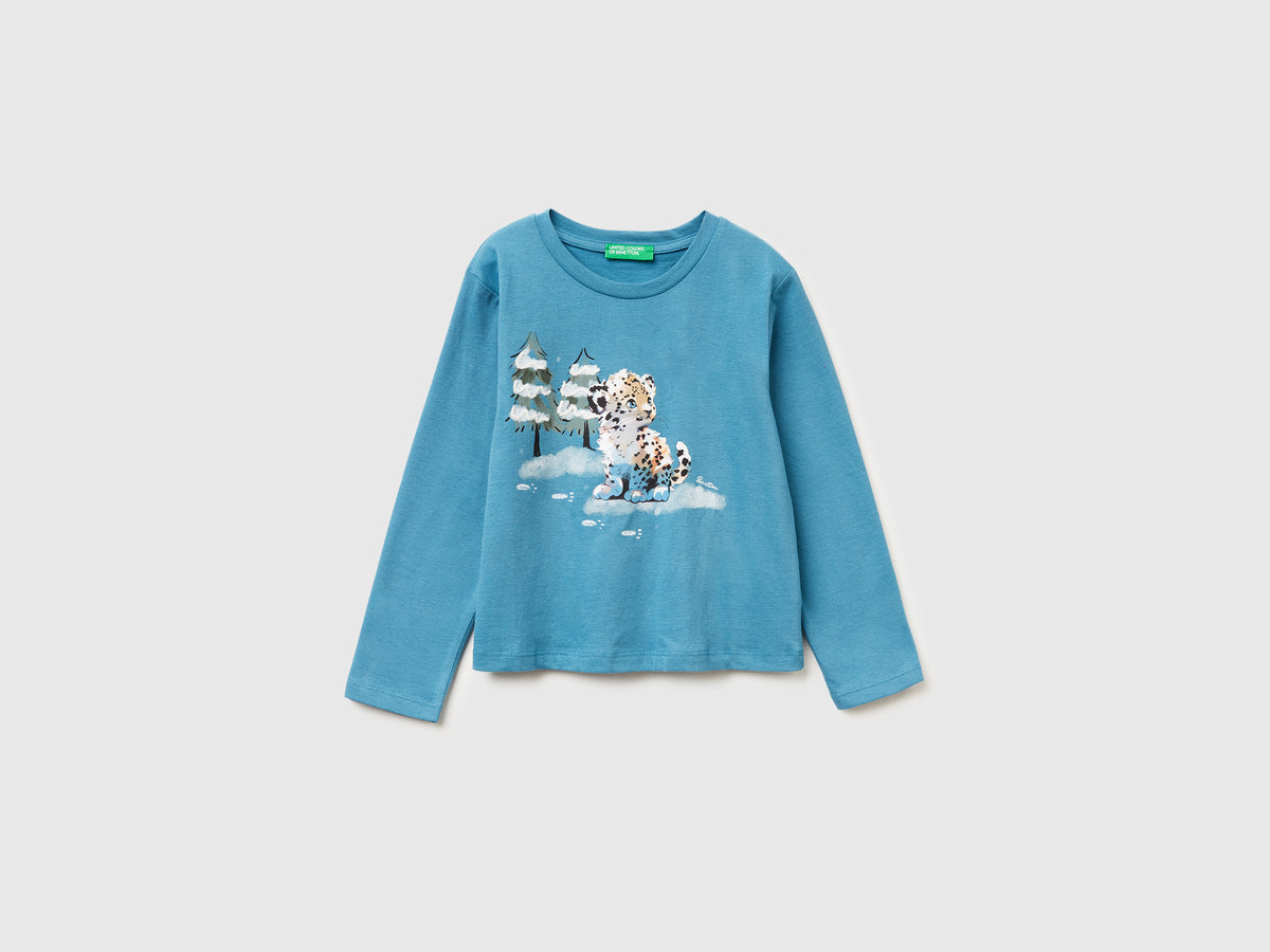 T-shirt com estampa em algodão - ucb_image_FS