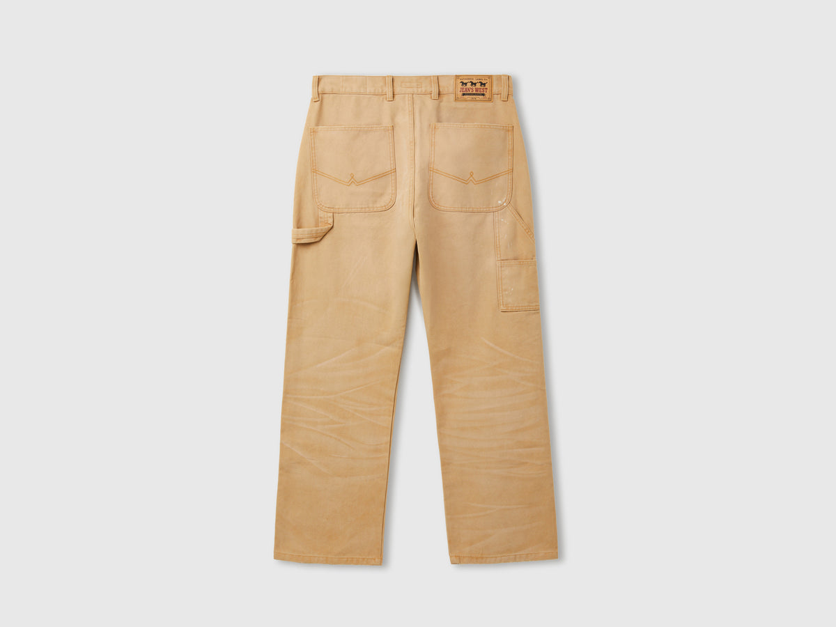 Jeans estilo workwear lavagem vintage - ucb_image_BS