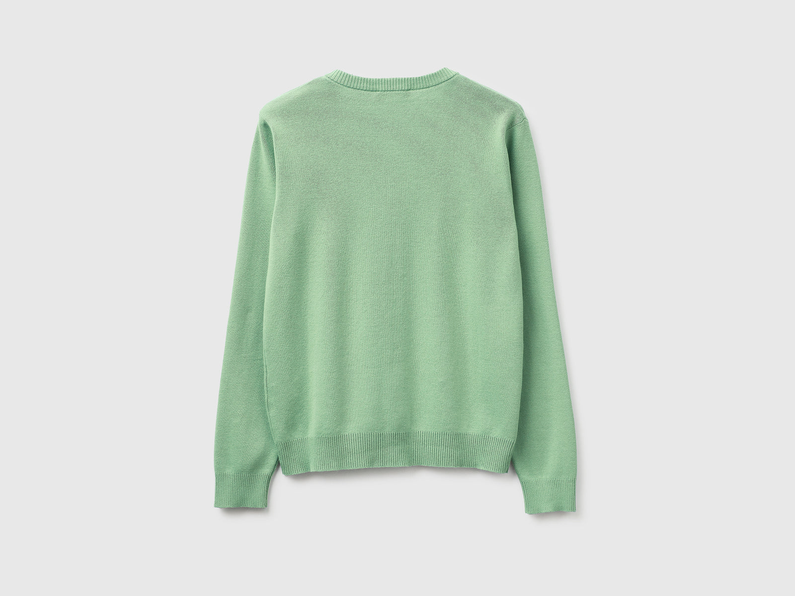 Sage green cardigan in cotton tricot - ucb_image_BS
