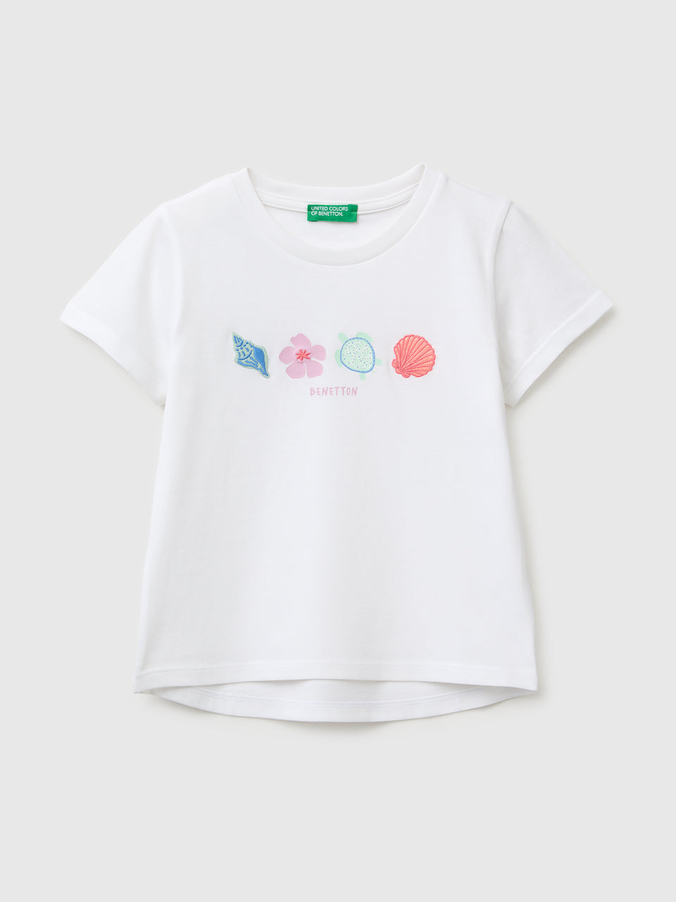 T-shirt with print and embroidery - ucb_image_FS