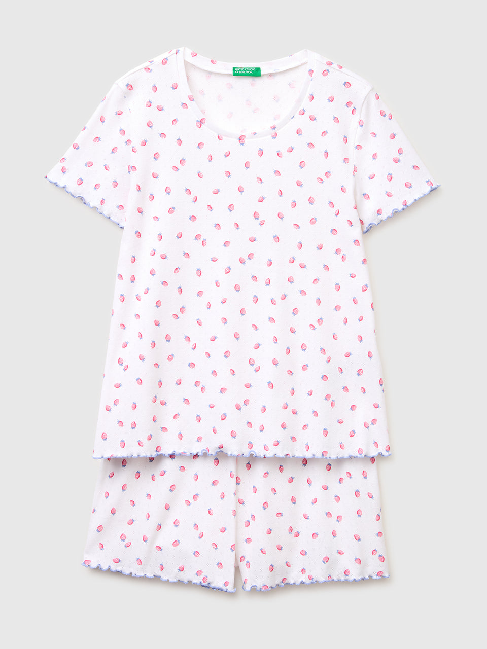 Ribbed patterned short pyjamas - ucb_image_FS