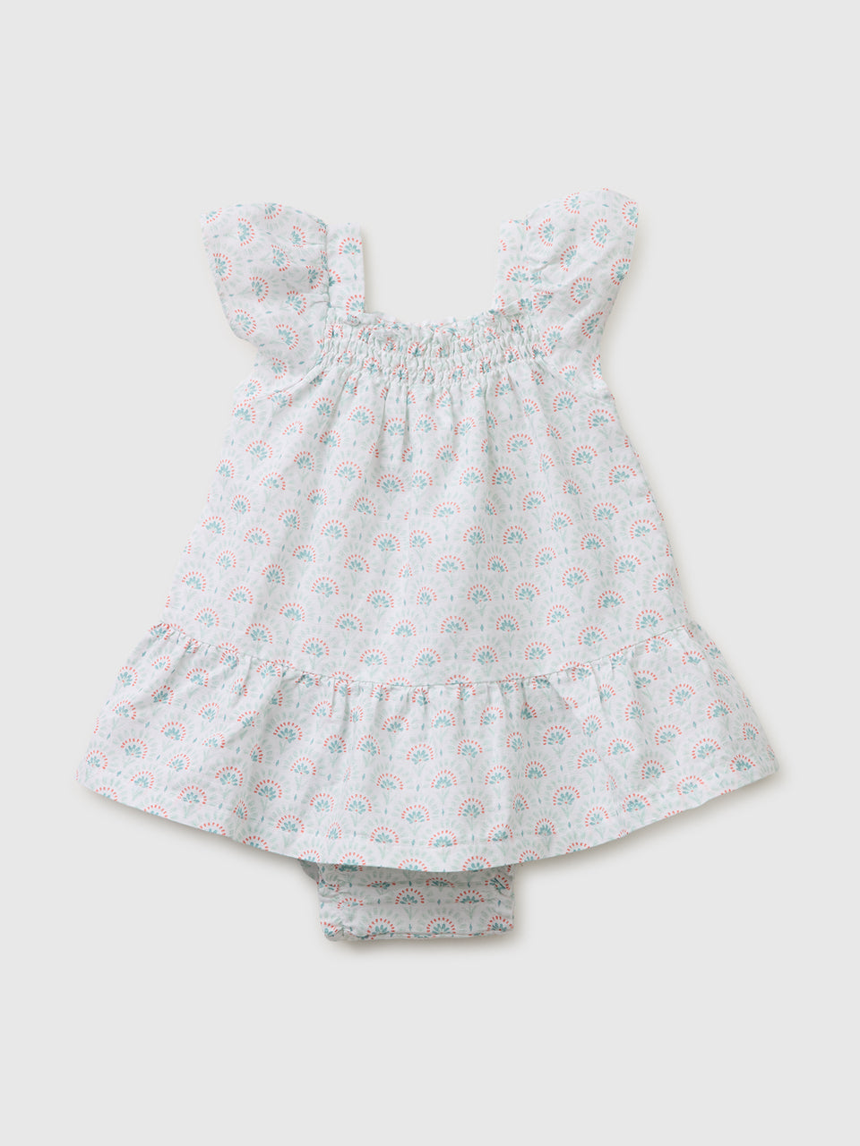 Floral dress in linen blend - ucb_image_FS