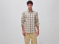 Camisa com bolso pequeno em lyocell e algodão - ucb_image_F
