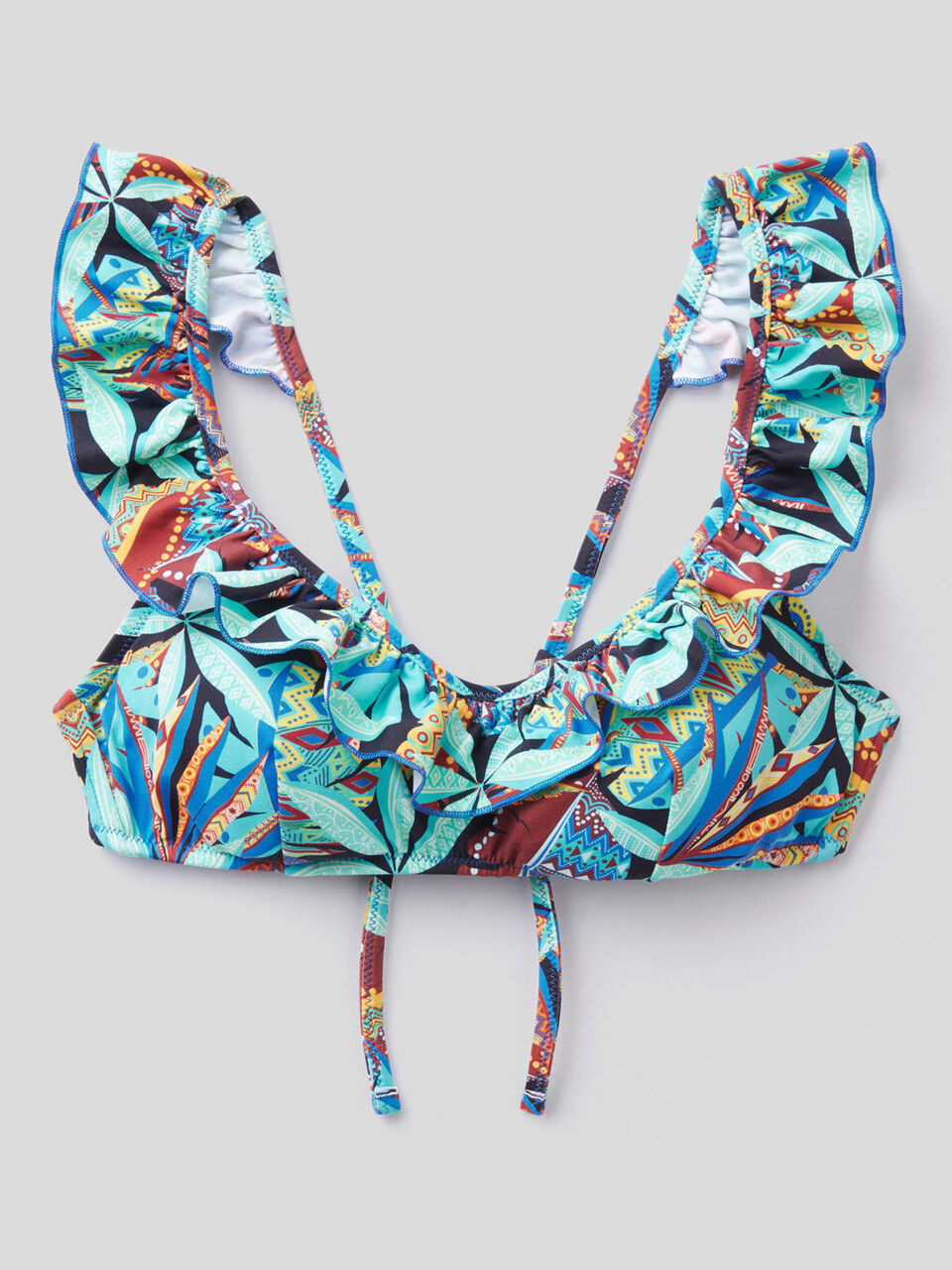 Brassière avec imprimé tropical image number 1