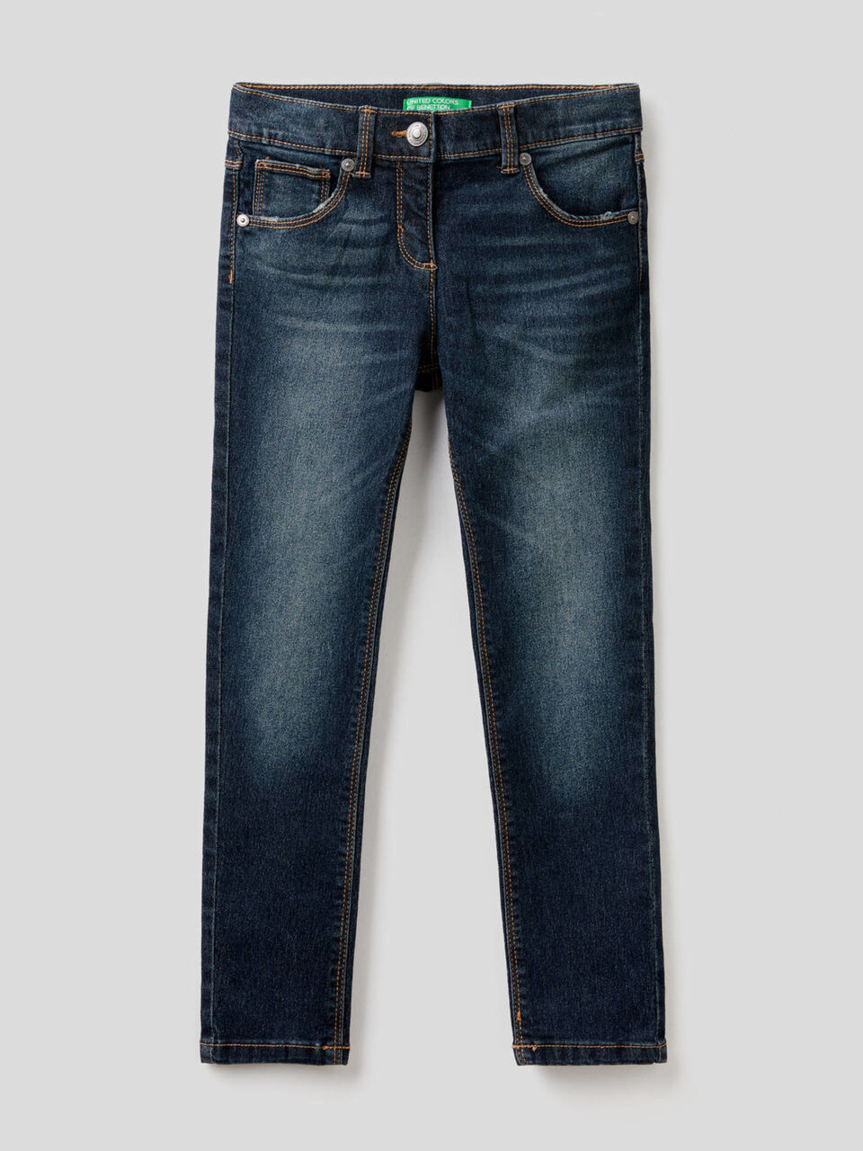 Jeans cinq poches coupe slim image number 1