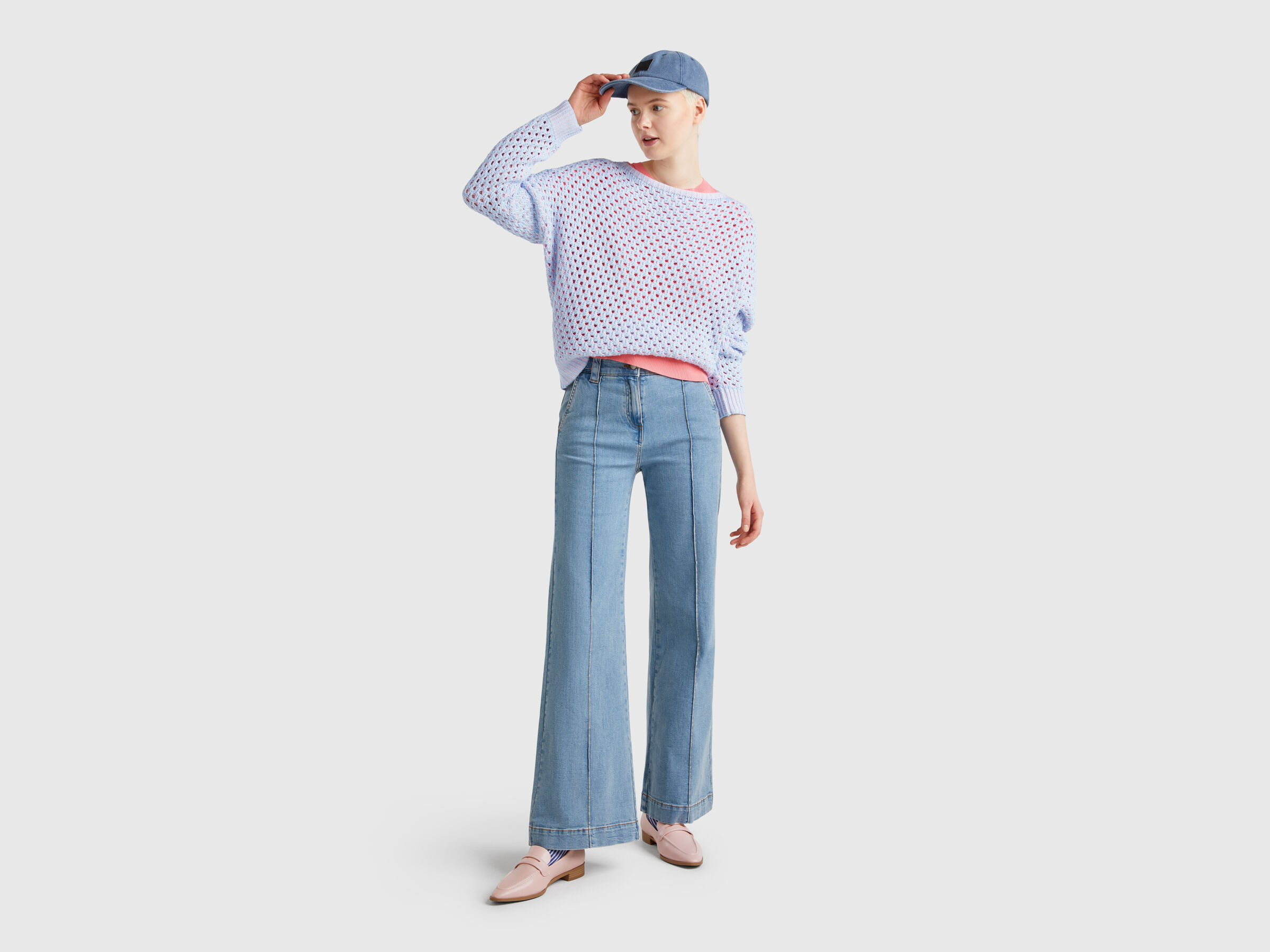 BOAT-NECK SWEAT.L/S Femme image number 2