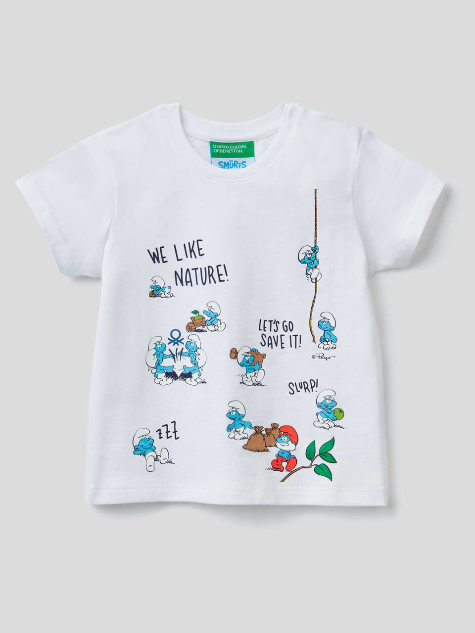 T-shirt avec imprimé Les Schtroumpfs image number 1