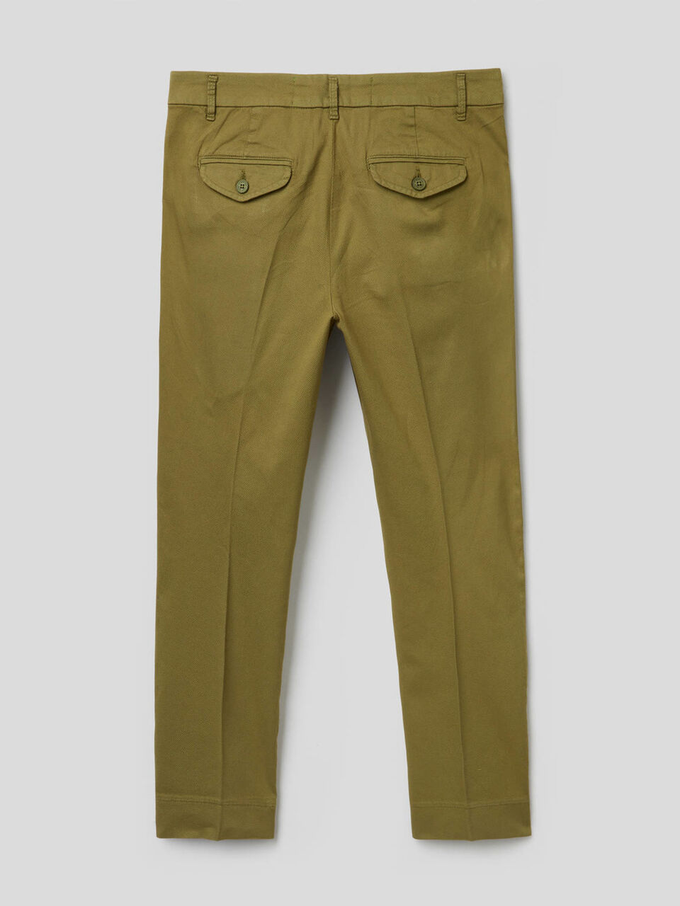 Chino cropped en coton stretch image number 2