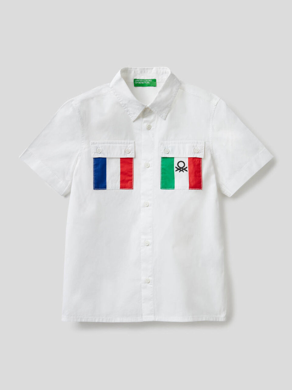 Chemise avec pochettes drapeau image number 1
