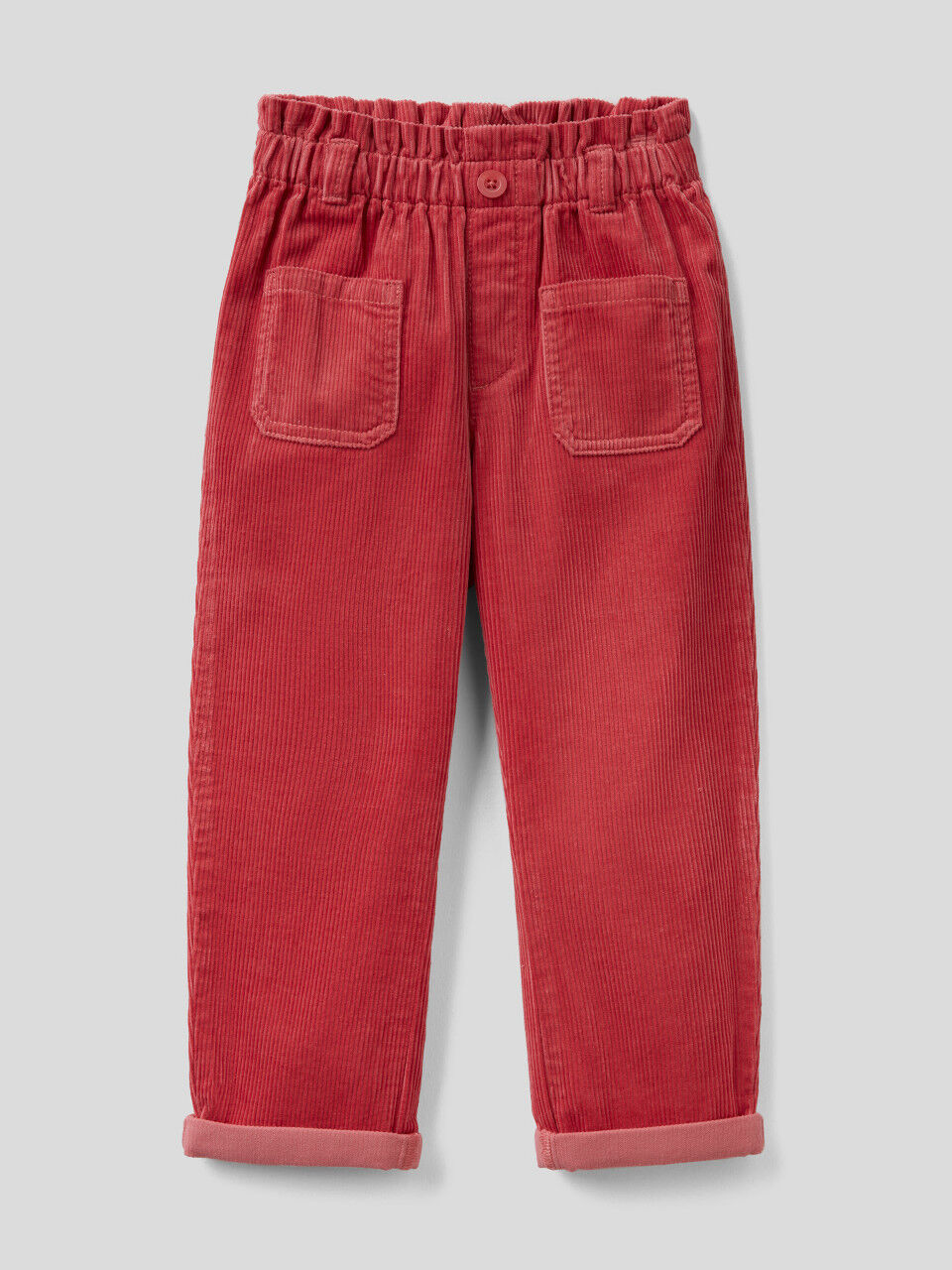 United Colors of Benetton Fille Vêtements Pantalons & Jeans Pantalons courts Shorts en jean Short Uni En Pur Coton 