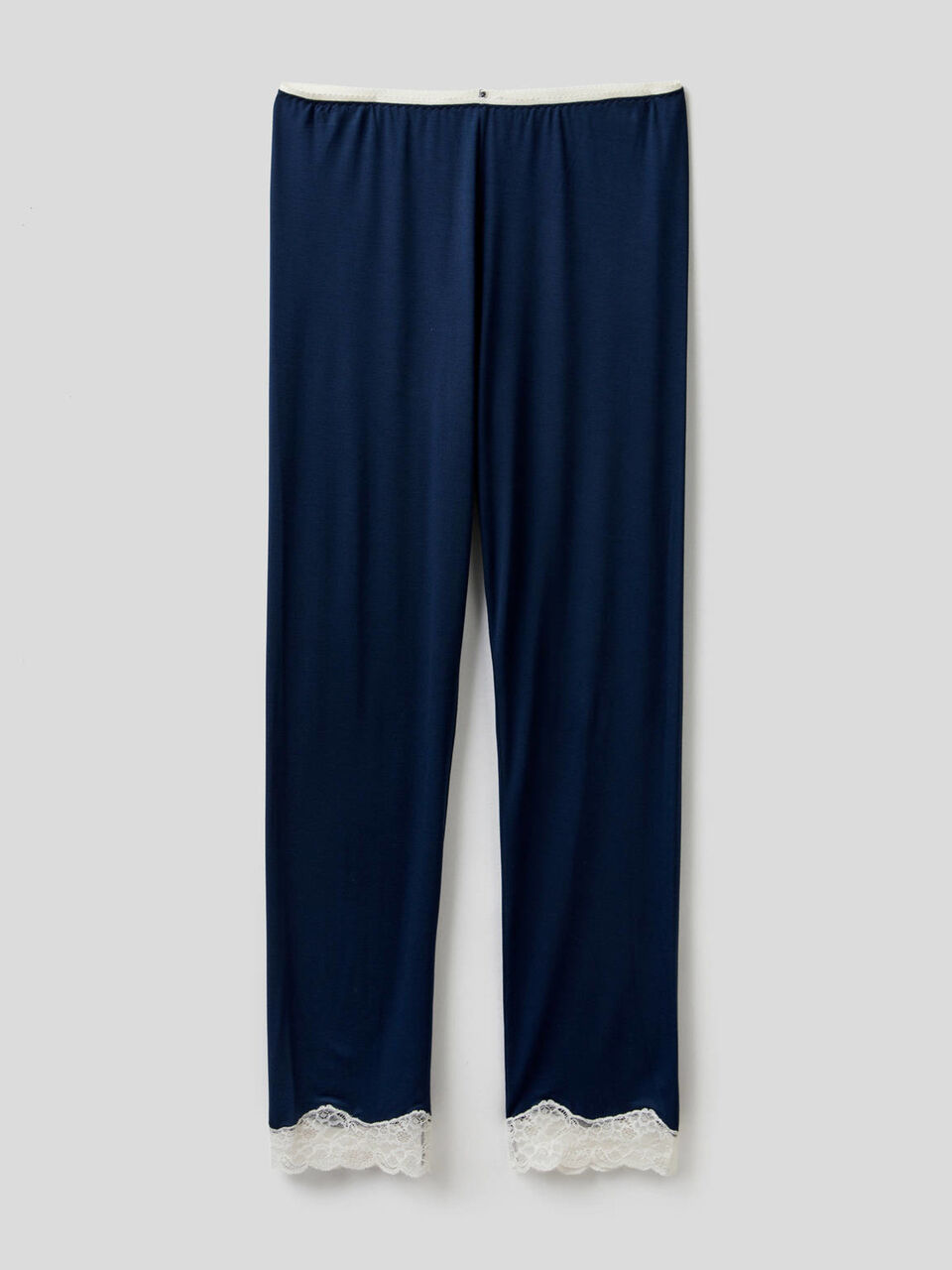 Pantalon avec détails en dentelle image number 1