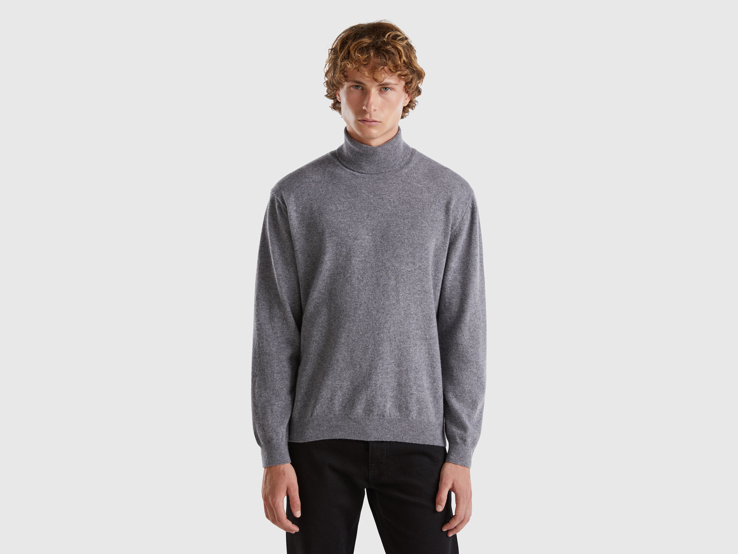 Pulls Col Montant Homme Nouvelle Collection 2024 Benetton