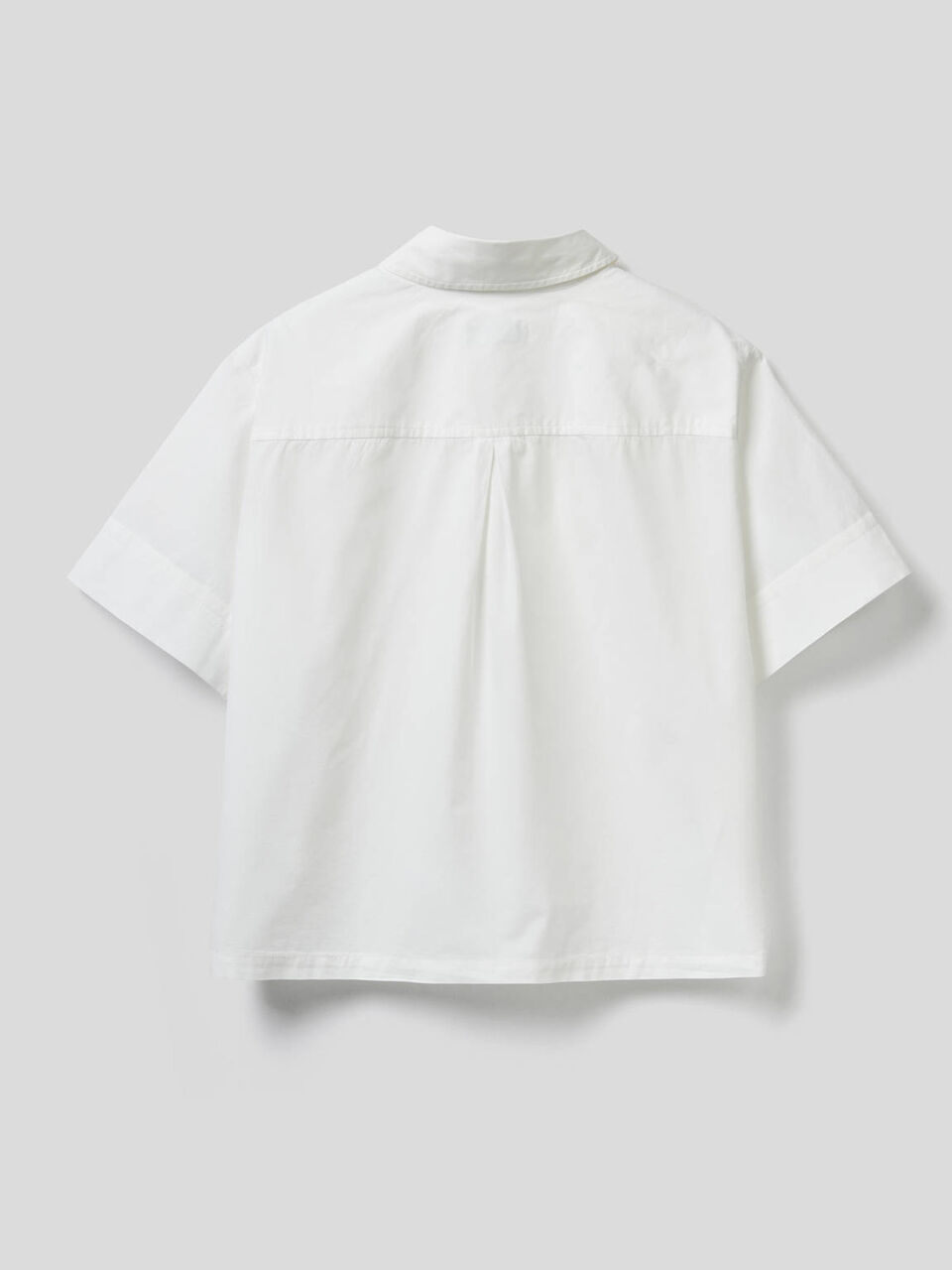 Blouse coupe boxy en 100% coton image number 2