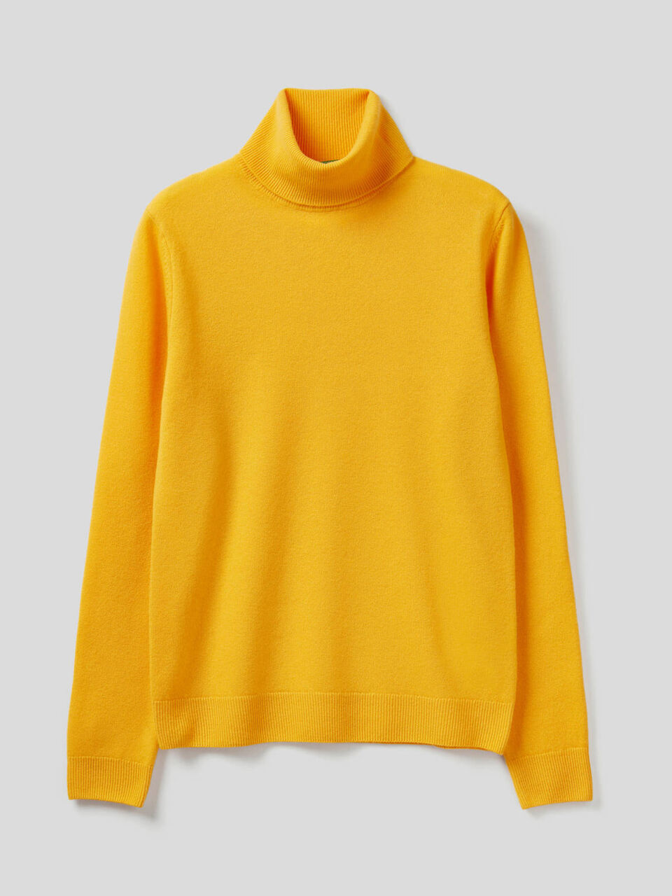 Pull chaud col roulé en pure laine vierge image number 1