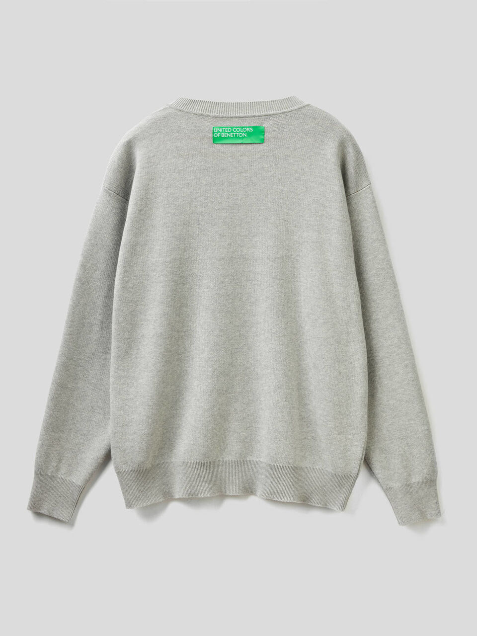 Pull réversible en coton tricot image number 2