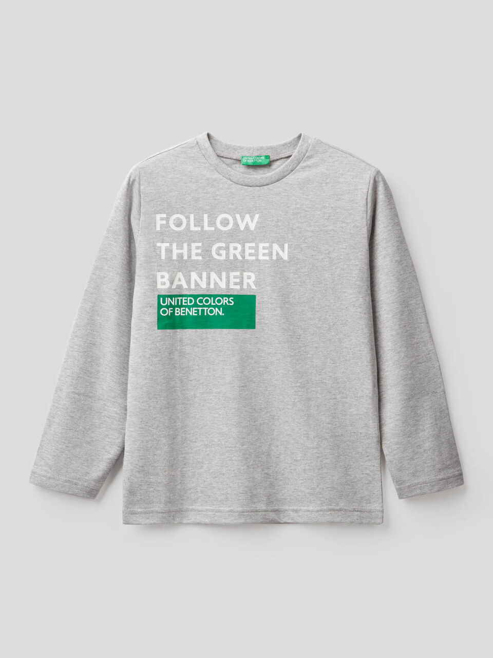 T-shirt manches longues en coton bio image number 1