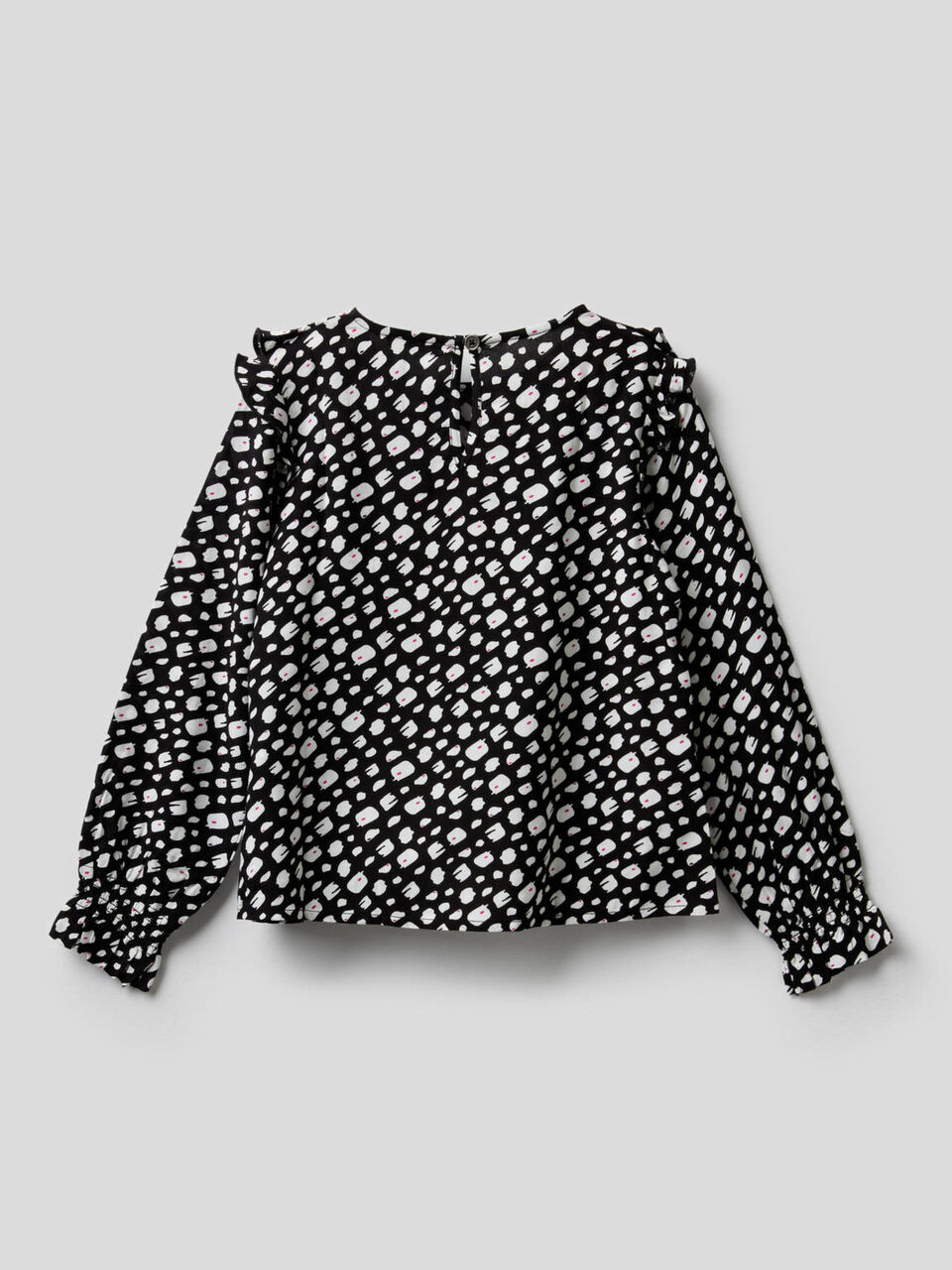 Blouse avec volant image number 2