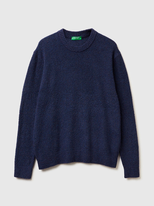 Pull en laine mélangée Homme