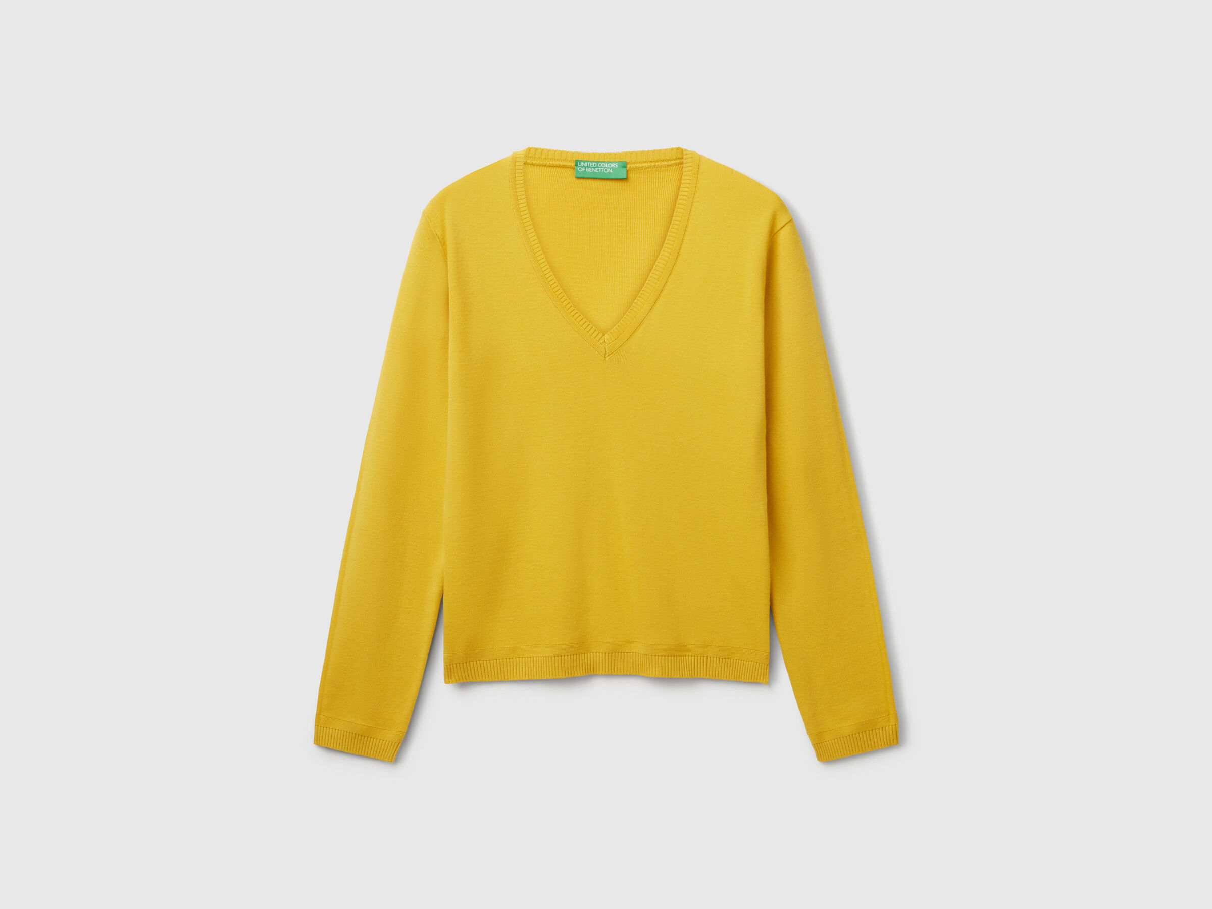 V NECK SWEATER L/S Femme image number 3