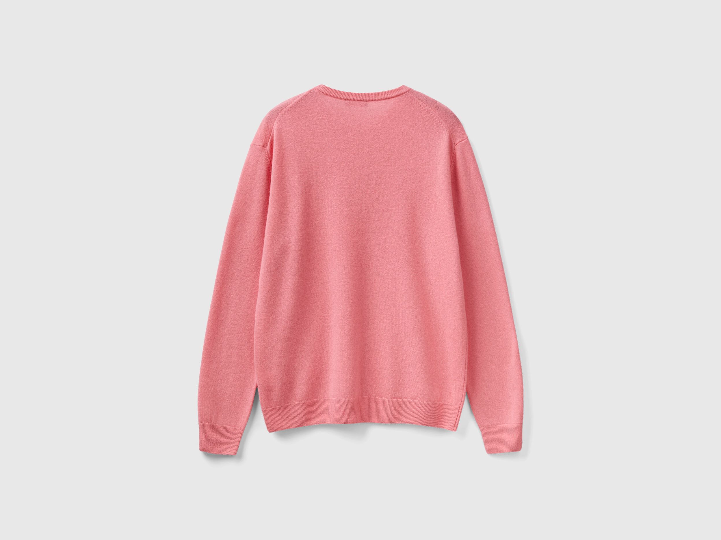 Pull rose saumon cheap homme