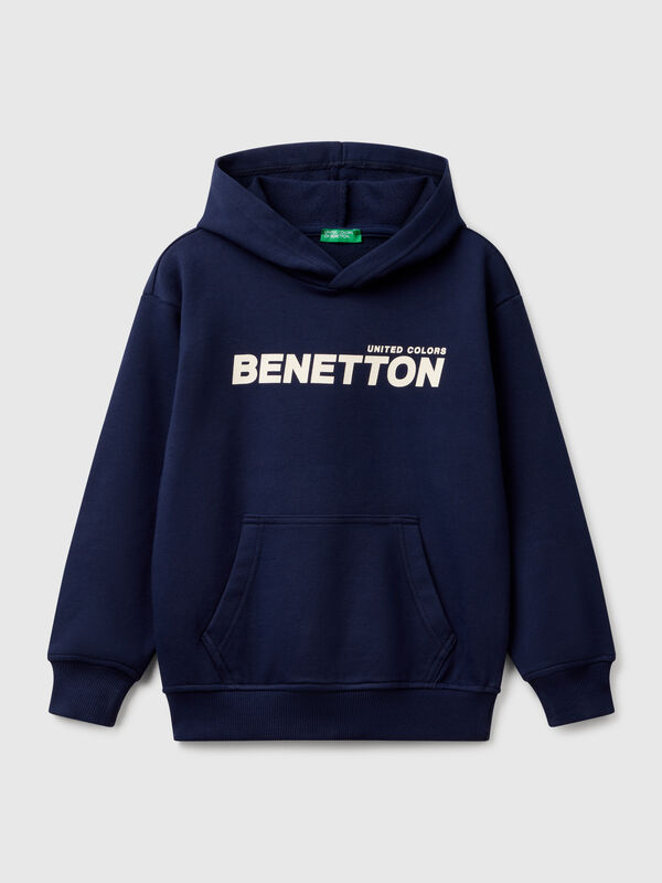 Sweat avec impression et capuche  Garçon