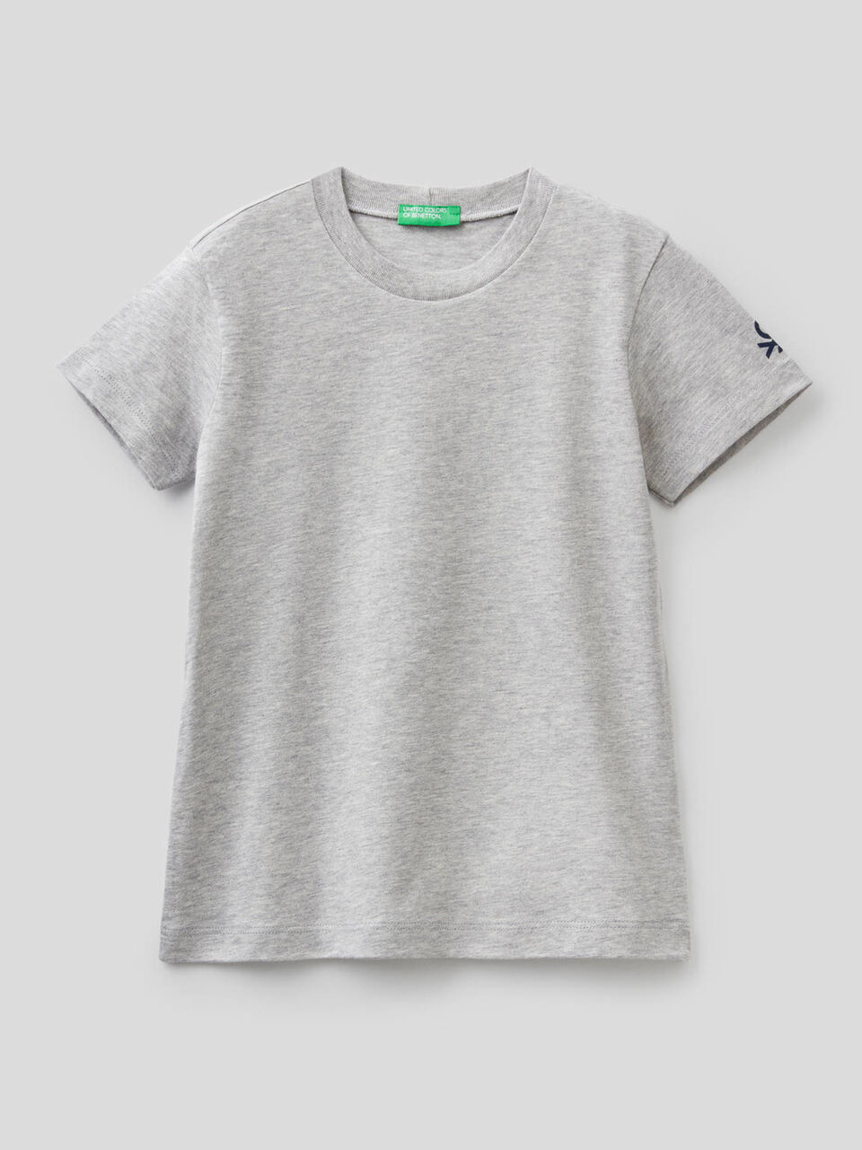 T-shirt en coton bio avec logo imprimé image number 1