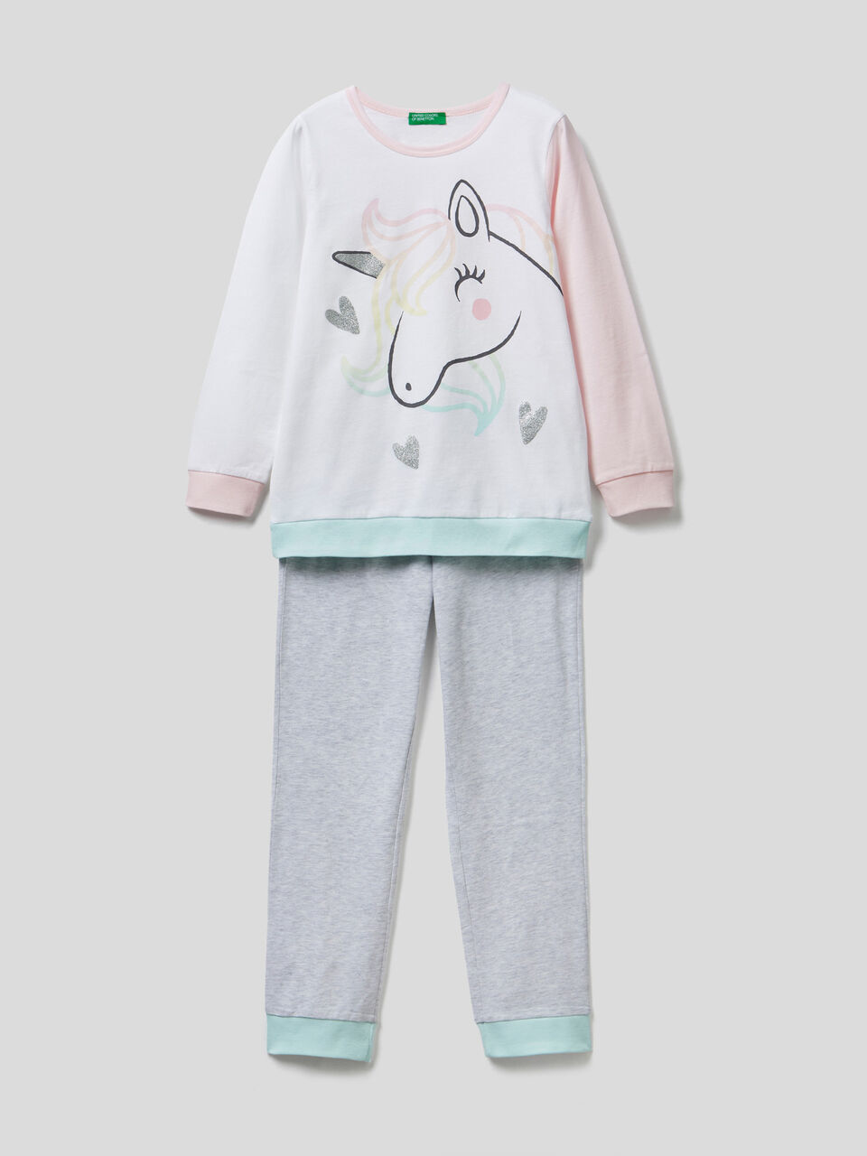 Pyjama à imprimé licorne image number 1