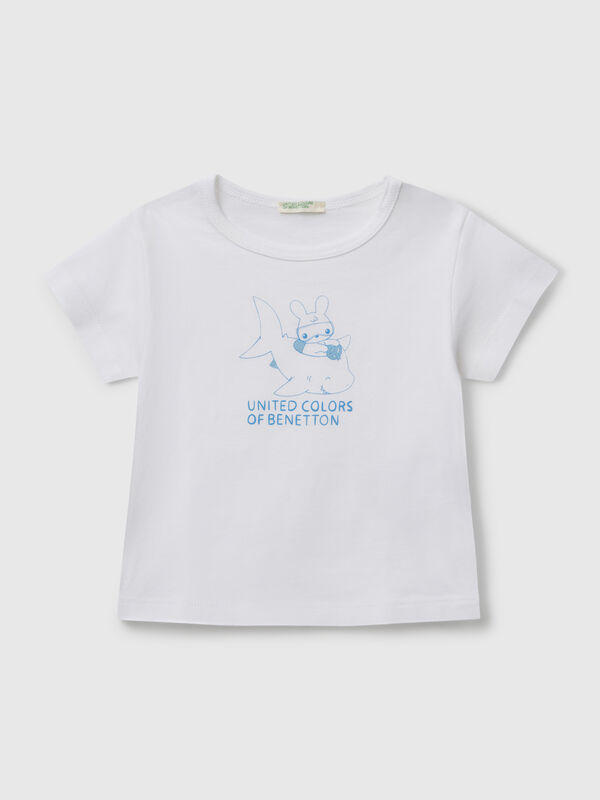T-shirt à manches courtes avec imprimé Naissancede