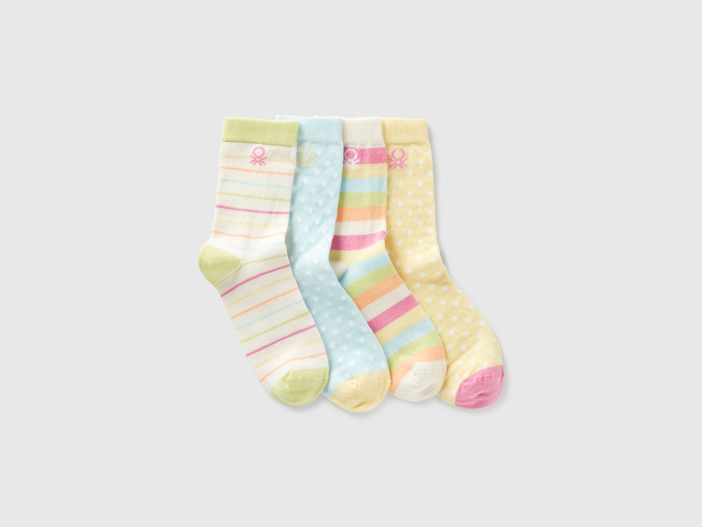 KNITTED SOCKS 4 PAIR Garçon image number 0