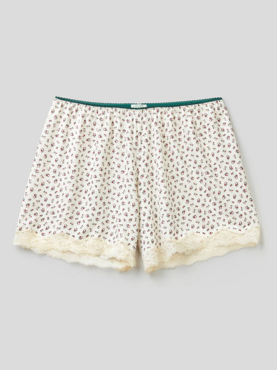 Short à motif en viscose durable image number 1
