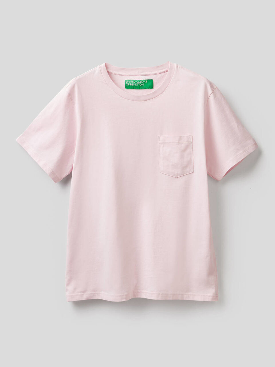 T-shirt 100% coton avec pochette image number 1